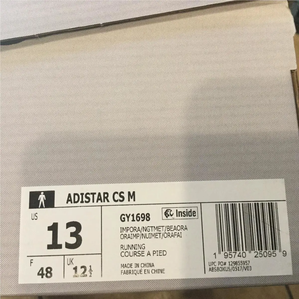 Adidas shoes - adidas Adistar CS - Adistar - GY1698 - Orange (UPC: 195740250867) 0