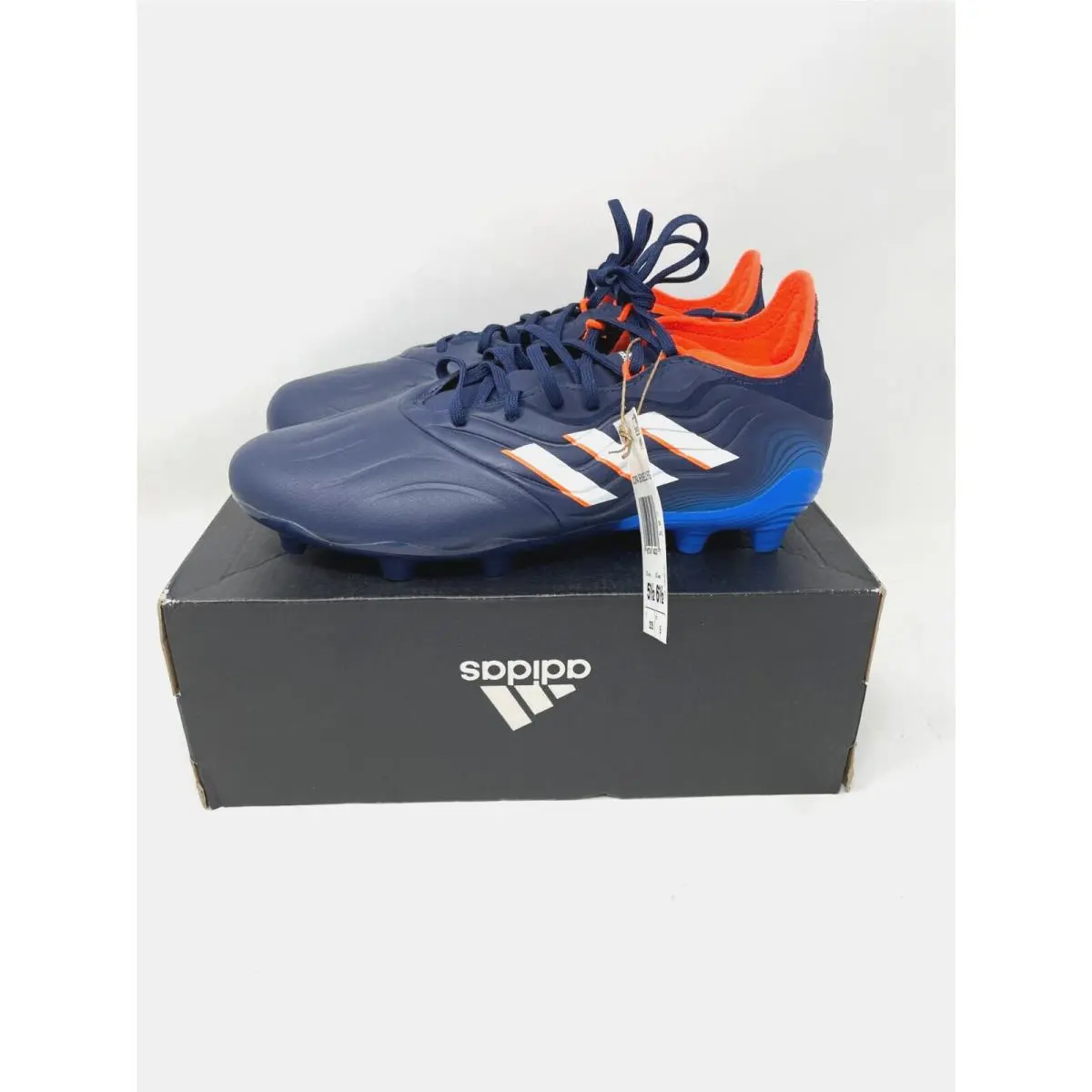 Adidas Womens 6.5 Copa Sense 2 Firm Ground Leather Blue/ White Soccer Cleats