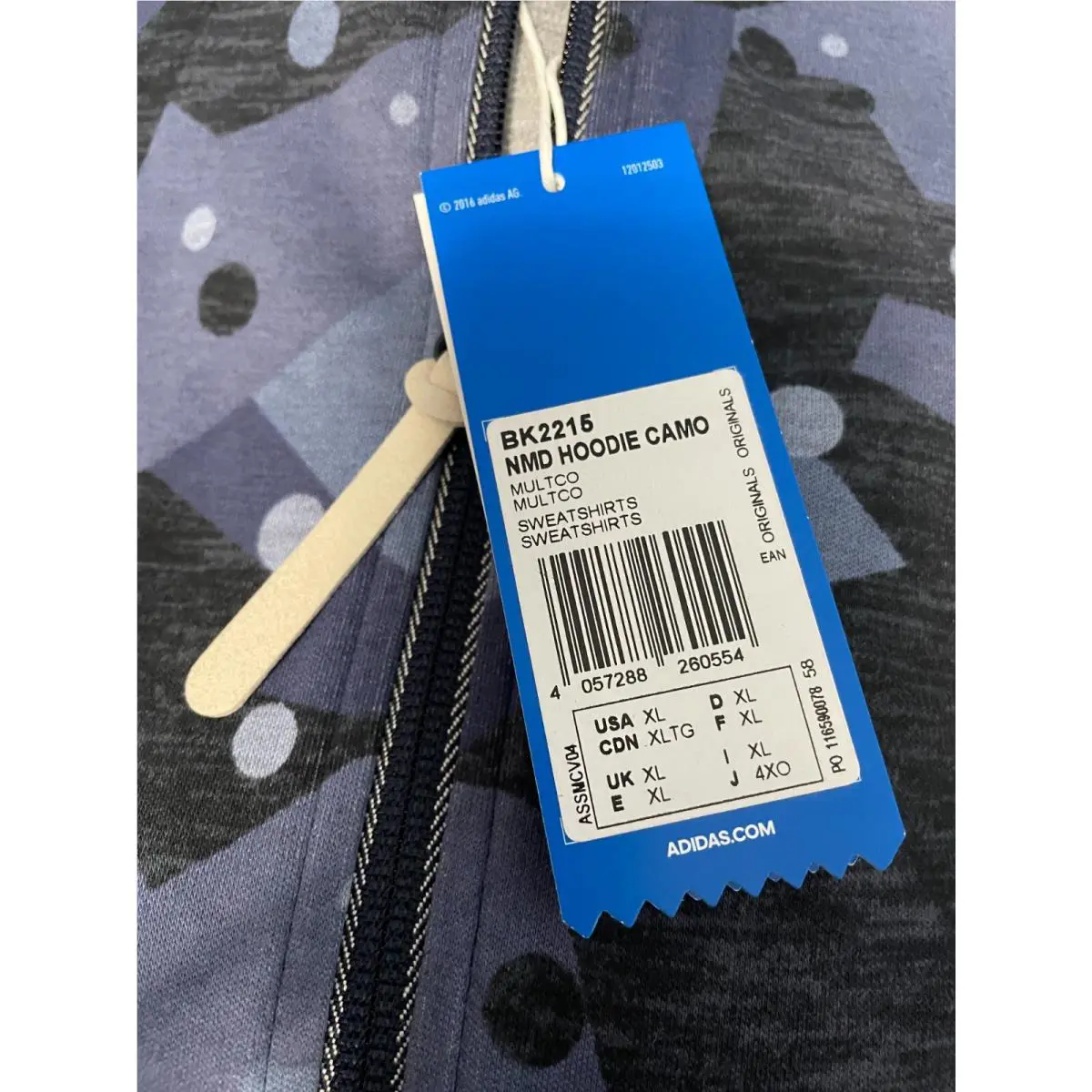 Adidas clothing - BK2215 - BK2215 - Blue (UPC: 4057288260554) 0
