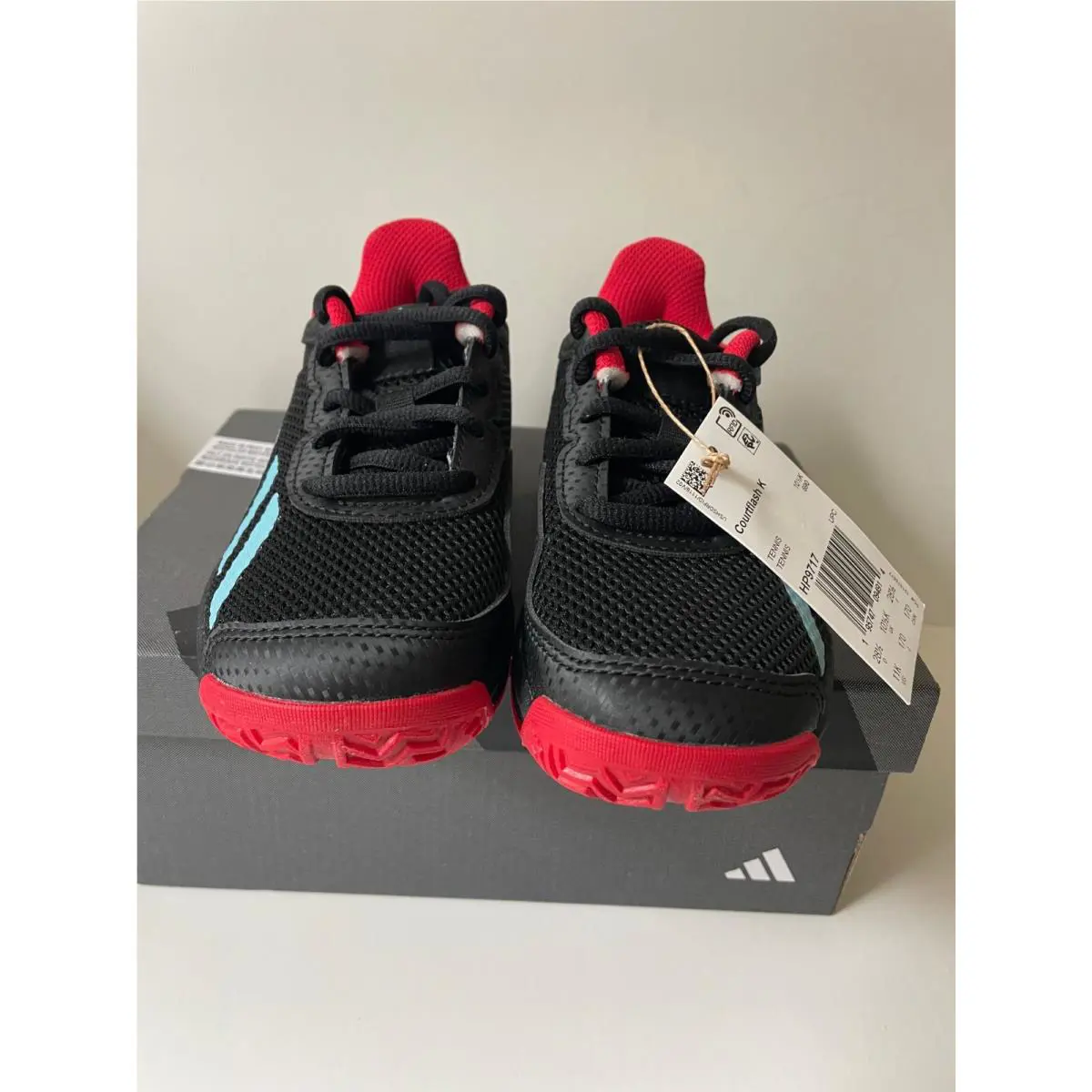 Adidas shoes - Courtflash - Courtflash - HP9717 - Black 0