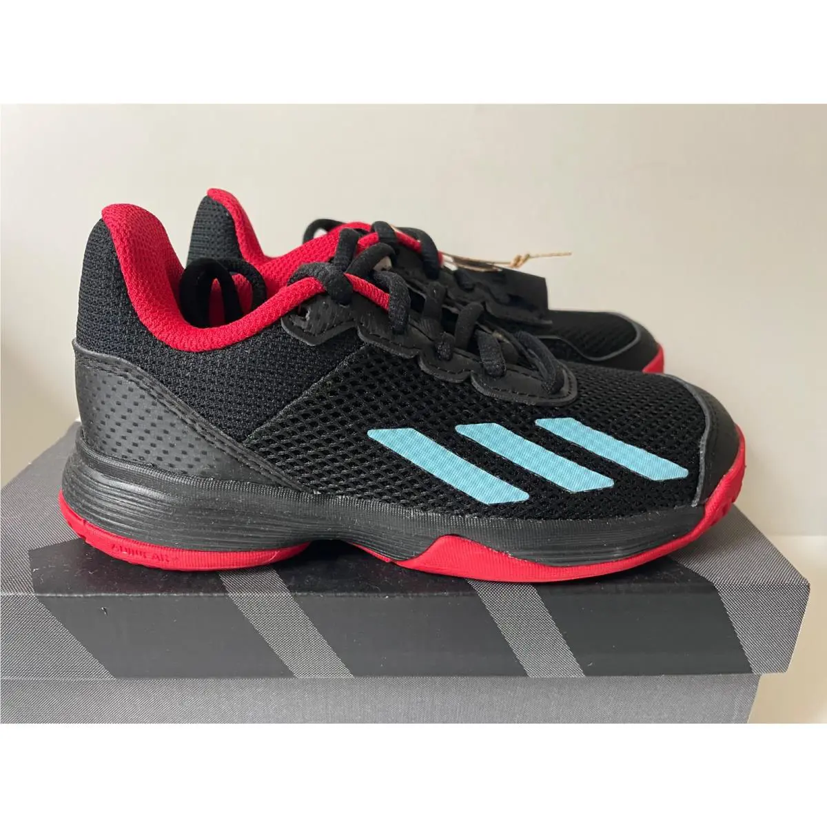 Adidas shoes - Courtflash - Courtflash - HP9717 - Black 1