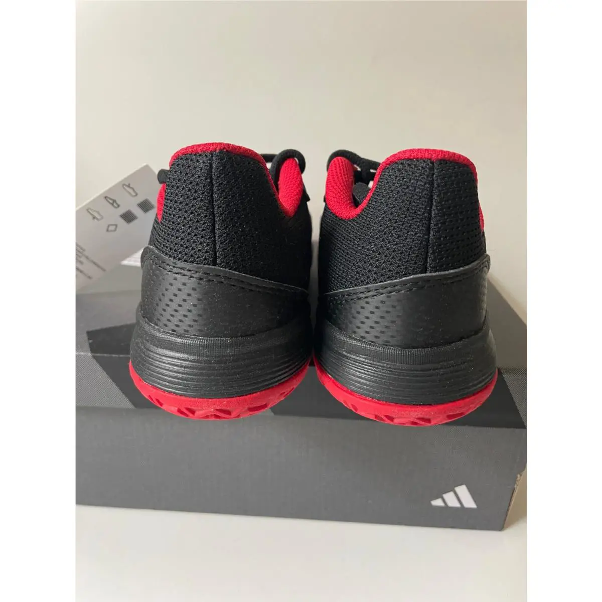 Adidas shoes - Courtflash - Courtflash - HP9717 - Black 3