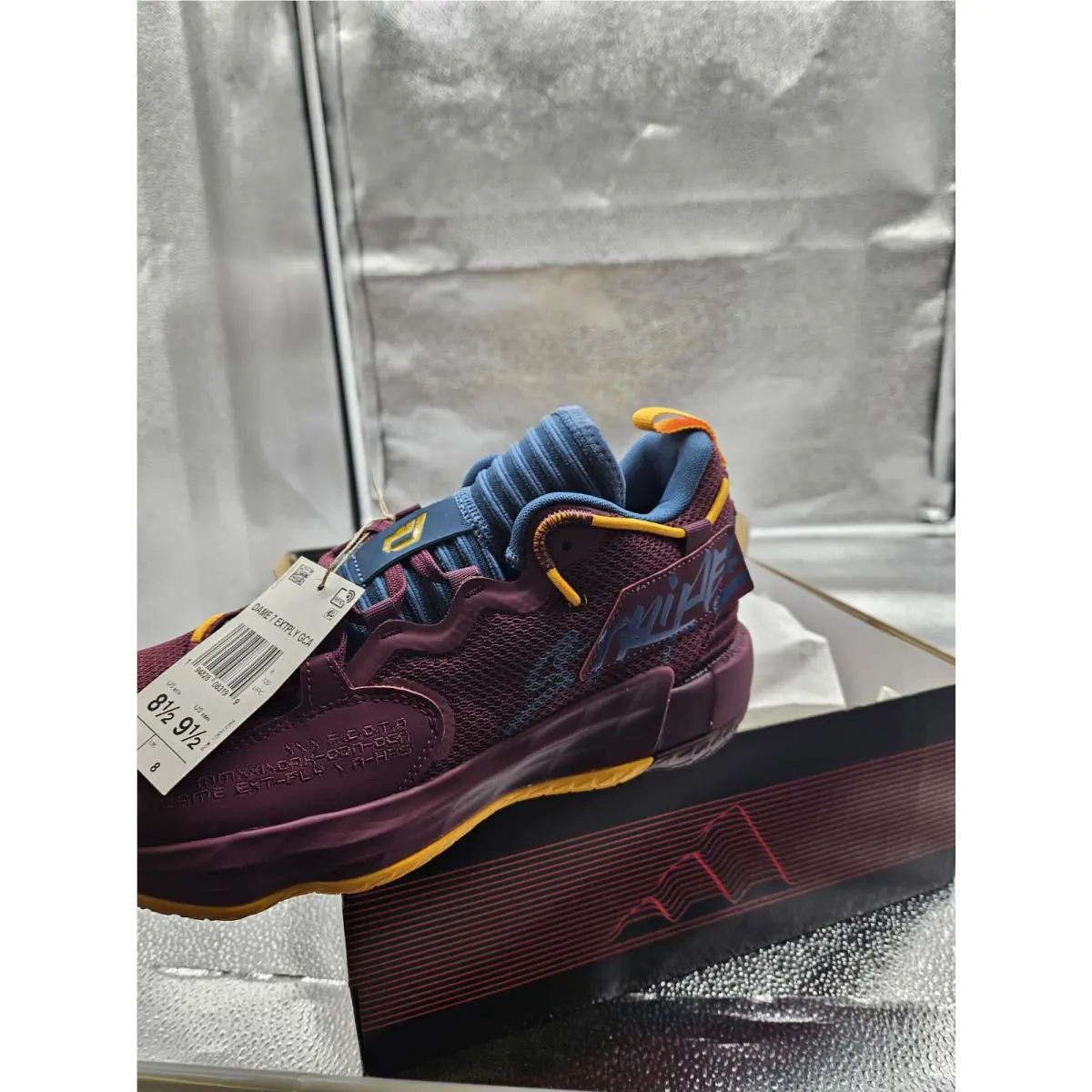 Adidas shoes - adidas Dame 7 - Dame - H69022 - Red 3