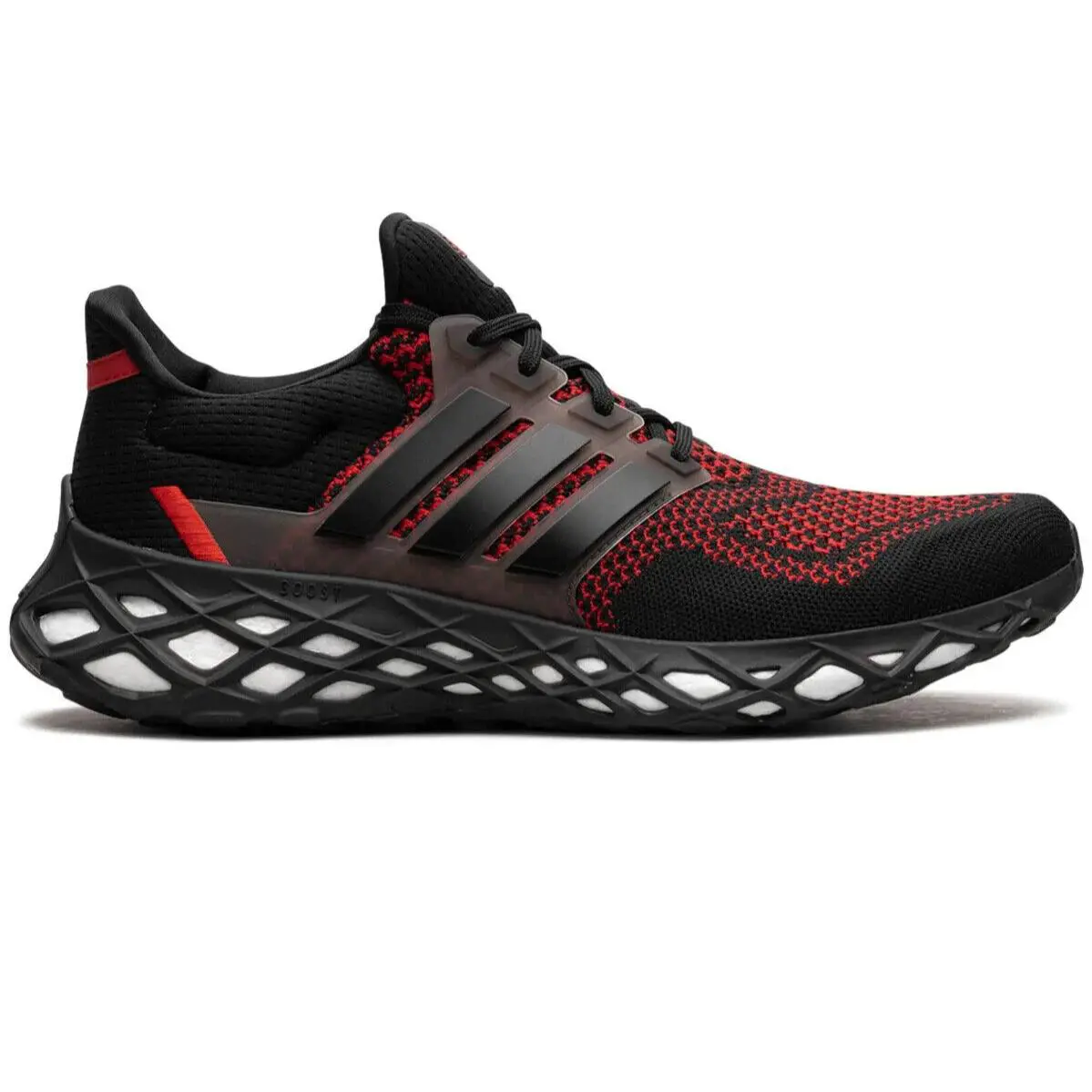 Adidas shoes - adidas UltraBoost Web - UltraBoost Web - GY8091 - Black/Black/Vivid Red 1
