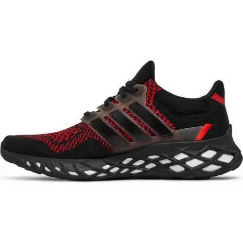 Adidas shoes - adidas UltraBoost Web - UltraBoost Web - GY8091 - Black/Black/Vivid Red 2