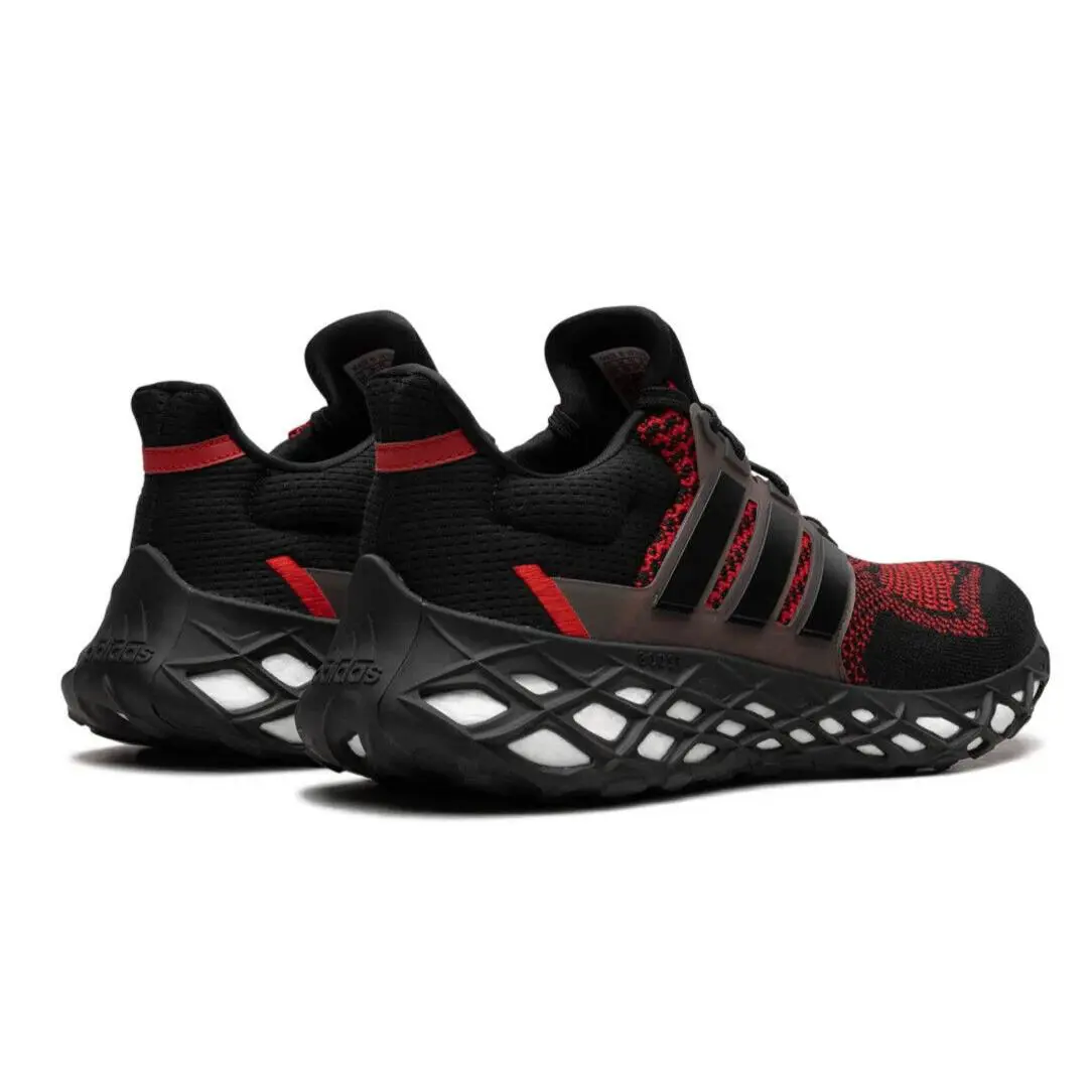 Adidas shoes - adidas UltraBoost Web - UltraBoost Web - GY8091 - Black/Black/Vivid Red 3