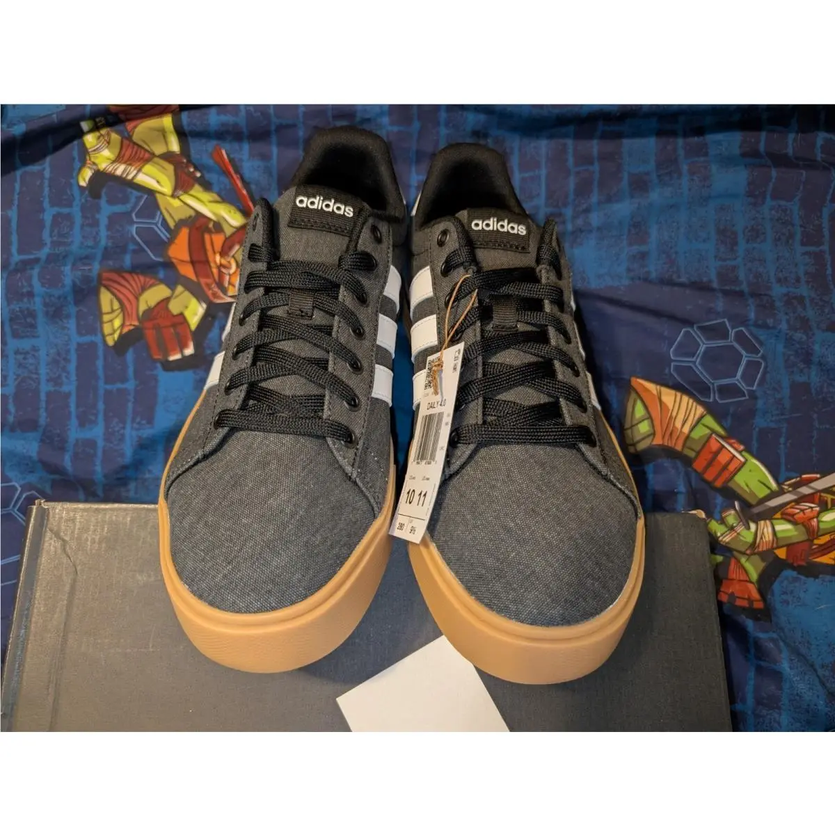 Adidas shoes - adidas Daily - Daily - IF4492 - Black (UPC: 196477418612) 7