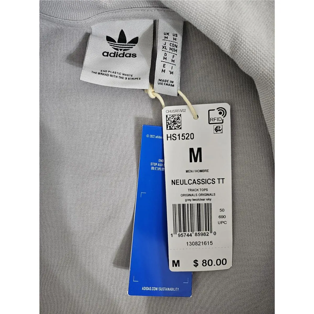 Adidas clothing - adidas Adicolor Neuclassics - Adicolor Neuclassics - HS1520 - Gray (UPC: 195744859820) 7