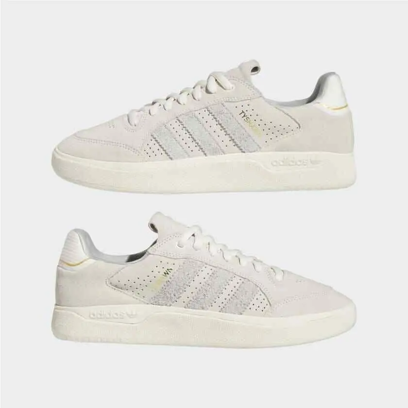 Adidas shoes - adidas Tyshawn - Tyshawn - Chalk White/Gray/ Cream White 1