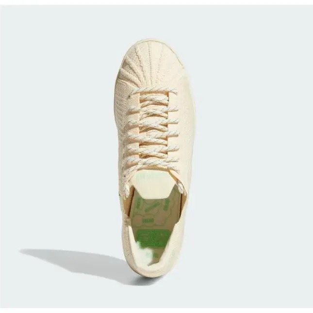 Adidas shoes - Adidas Pharrell Williams Superstar Primeknit - S42931 - Ecru Tint / Core White / Glory Min (UPC: 194819006459) 4