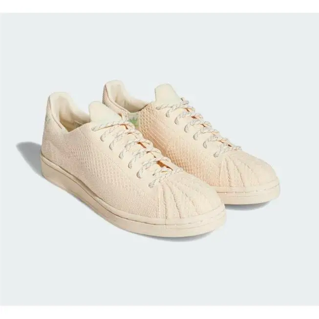 Adidas shoes - Adidas Pharrell Williams Superstar Primeknit - S42931 - Ecru Tint / Core White / Glory Min (UPC: 194819006459) 6