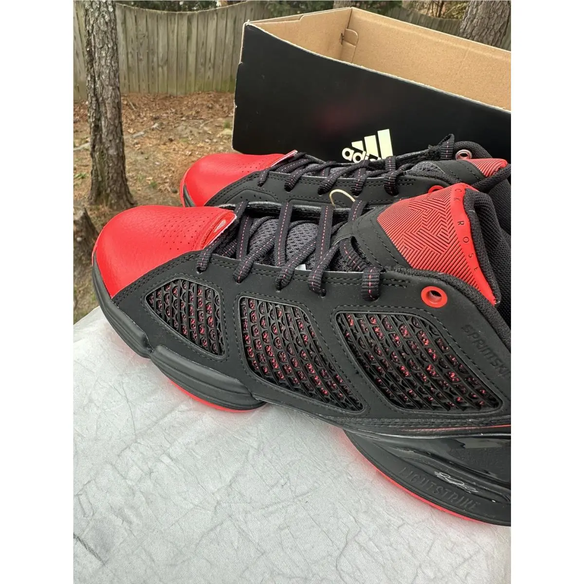 Adidas shoes - adidas adizero Rose - adizero Rose - GX6882 - Red 8