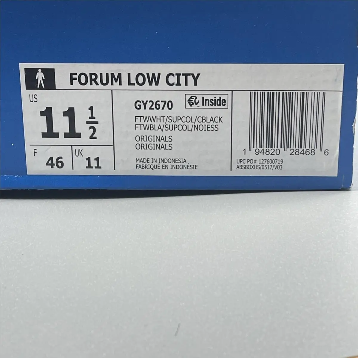 Adidas shoes - Adidas Originals Forum - Originals Forum - GY2670 - Cloud White/Yellow (UPC: 0194820280923) 8