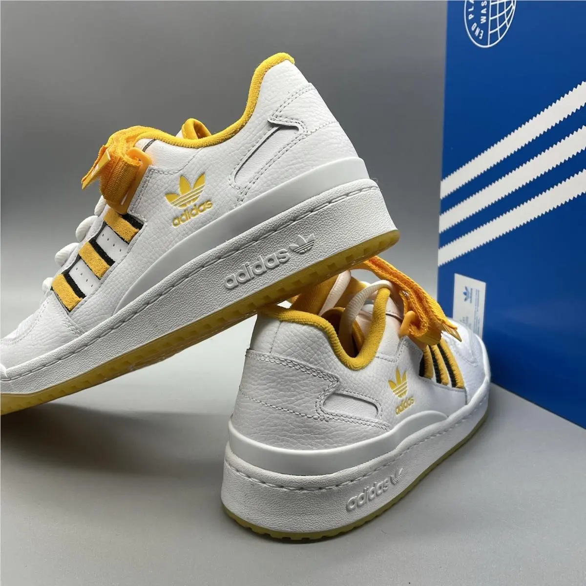 Adidas shoes - Adidas Originals Forum - Originals Forum - GY2670 - Cloud White/Yellow (UPC: 0194820280923) 2