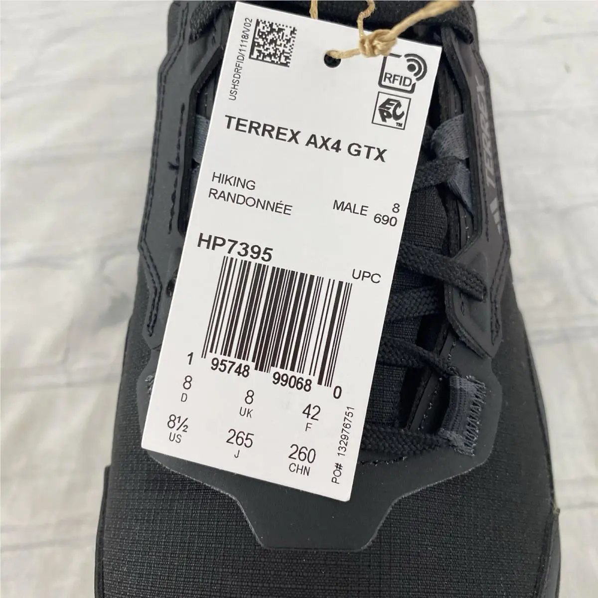 Adidas shoes - adidas TERREX AX4 - TERREX - HP7395 - Black (UPC: 0195748990680) 11