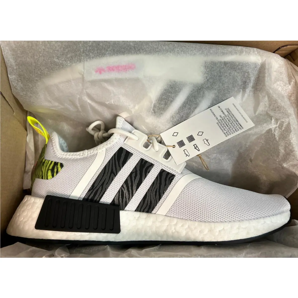 Adidas shoes - adidas NMD R1 - NMD - IE9624 - White (UPC: 0196463044764) 5
