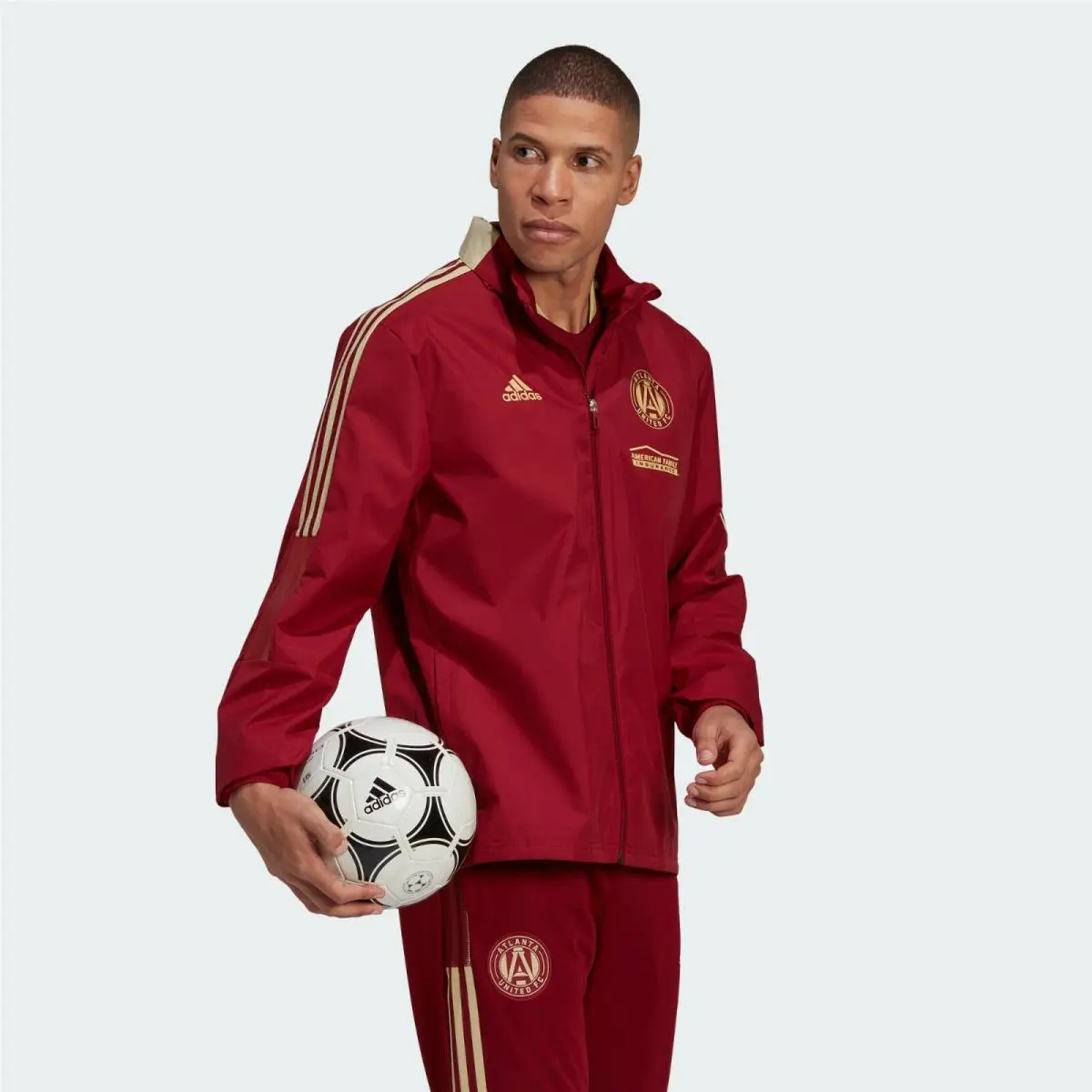 Adidas clothing - GK9738 - GK9738 - Burgundy & Gold 1