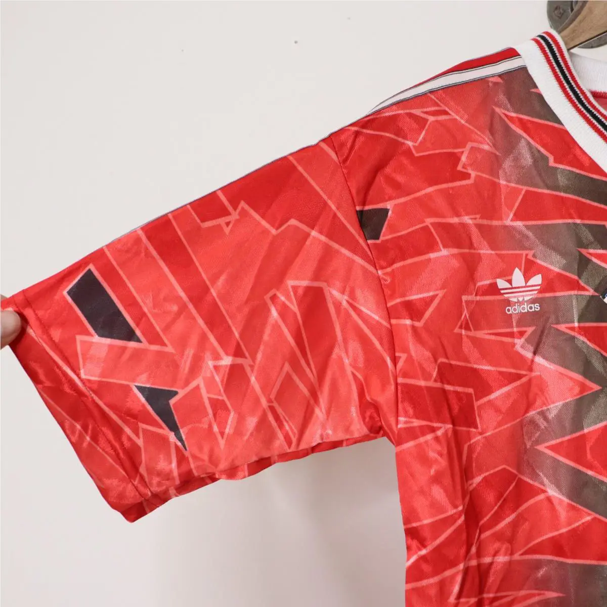 Adidas clothing - Adidas Classic 3 Stripe - Classic Stripe - Red 6