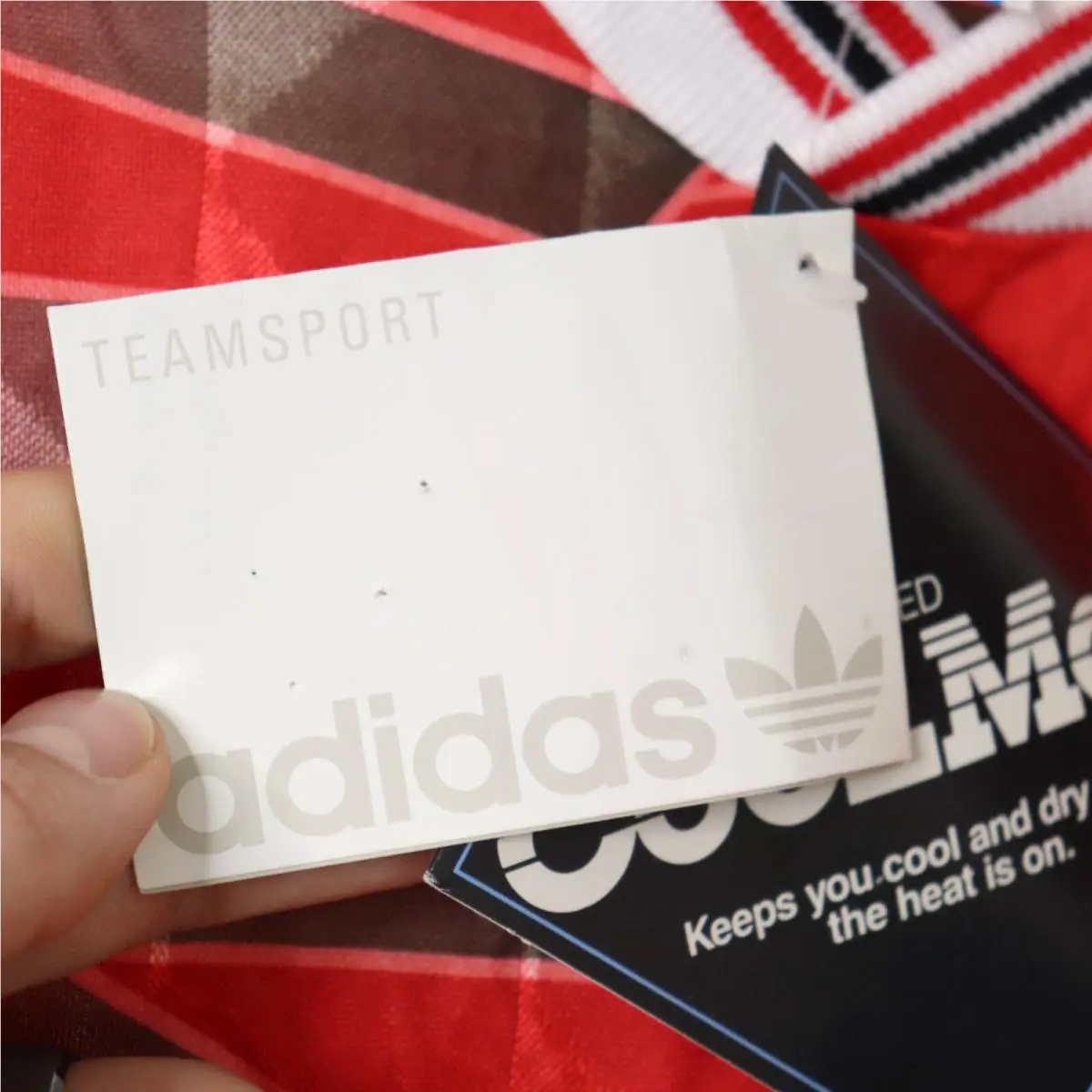 Adidas clothing - Adidas Classic 3 Stripe - Classic Stripe - Red 5