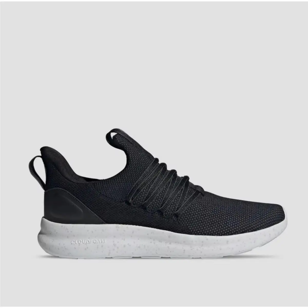 Men`s Adidas Lite Racer Adapt 7.0 Size 13 Casual Shoes Black/grey/grey IE6329 - Black