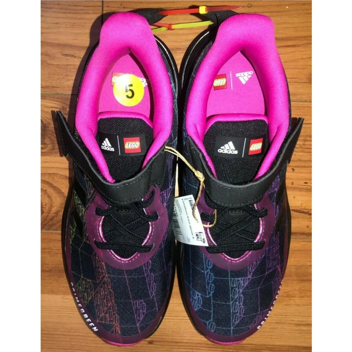 Adidas shoes - Adidas Lego FortaRunLego Move - Lego FortaRunLego Move - G57946 - Black 2