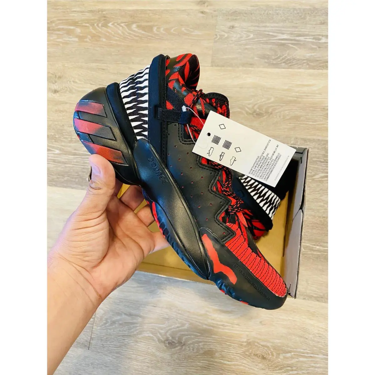 Adidas shoes - D.O.N. Issue 2 - Issue - FW8754 - Black 8