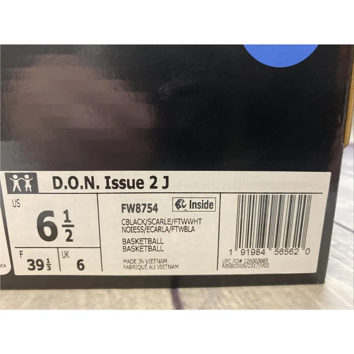 Adidas shoes - D.O.N. Issue 2 - Issue - FW8754 - Black 10