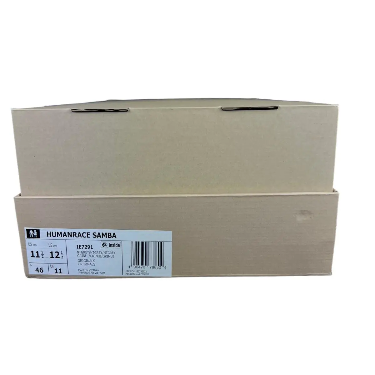Adidas shoes - Adidas Humanrace Samba - Humanrace Samba - IE7291 - Gray (UPC: 196470788804) 9