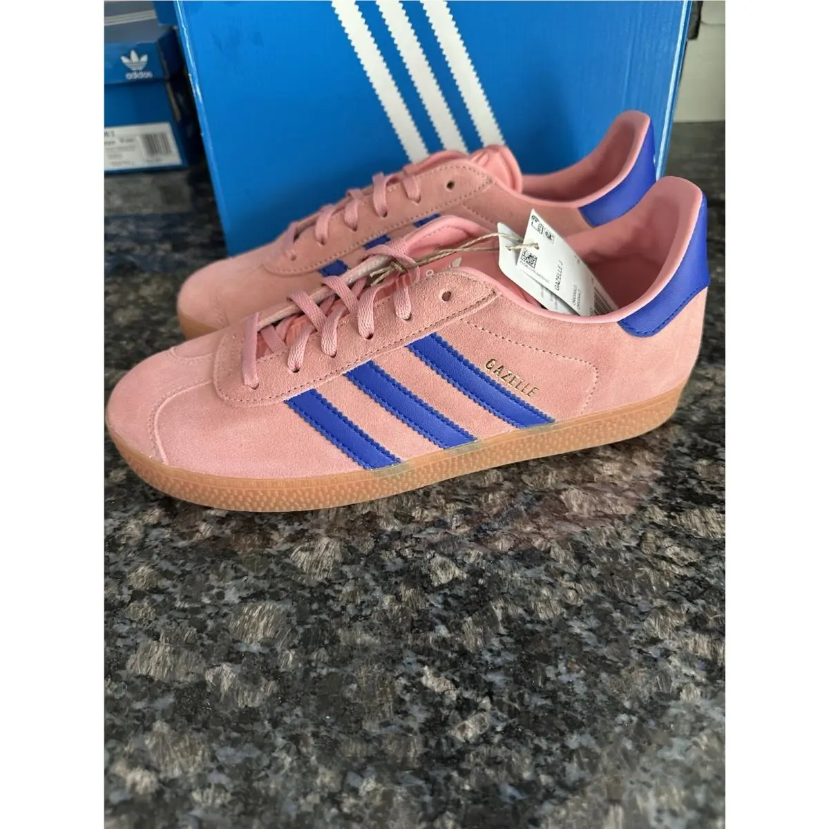 Adidas Originals Gazelle GS IG9153 Size 6.5. Pink Shoes Sneakers