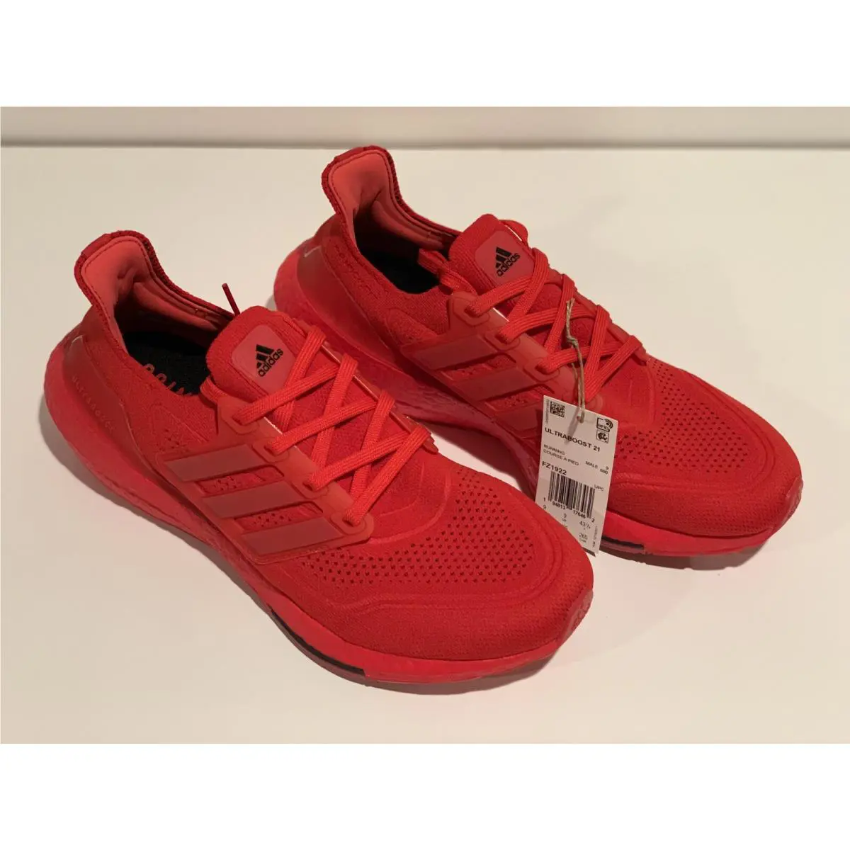 Adidas shoes - adidas Ultraboost 21 - Ultraboost - FZ1922 - Red (UPC: 0194813176462) 0