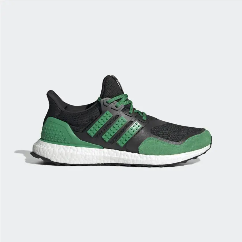 Adidas H67954 Dna X Lego Color Men`s Shoes Black/green -size 7.5