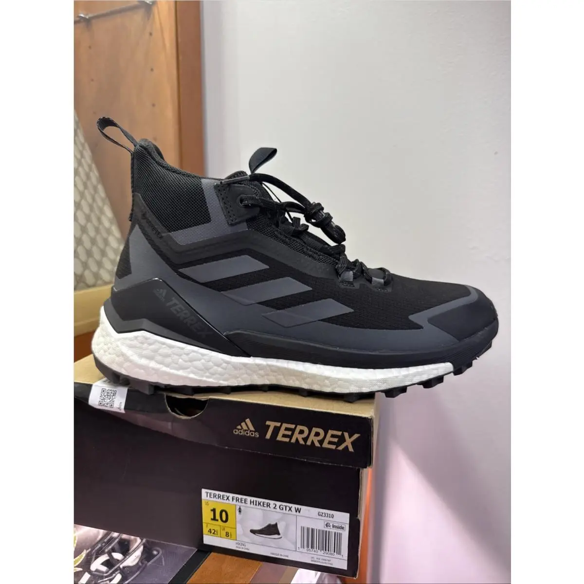 Adidas shoes - adidas TERREX Free Hiker - TERREX Free Hiker - GZ3310 - Black 7