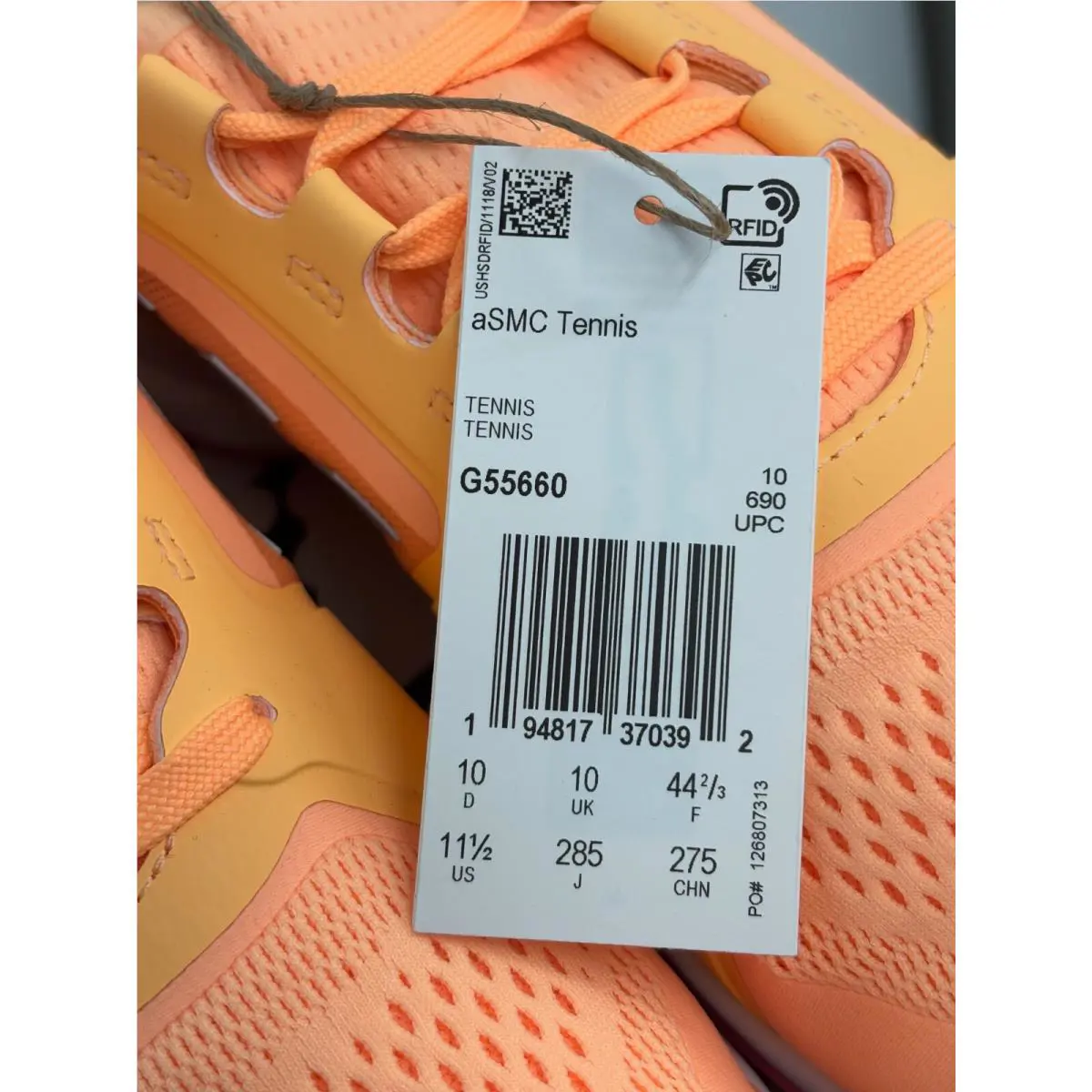 Adidas shoes - adidas Stella McCartney Barricade - Stella McCartney Barricade - G55660 - Orange (UPC: 194817370392) 5