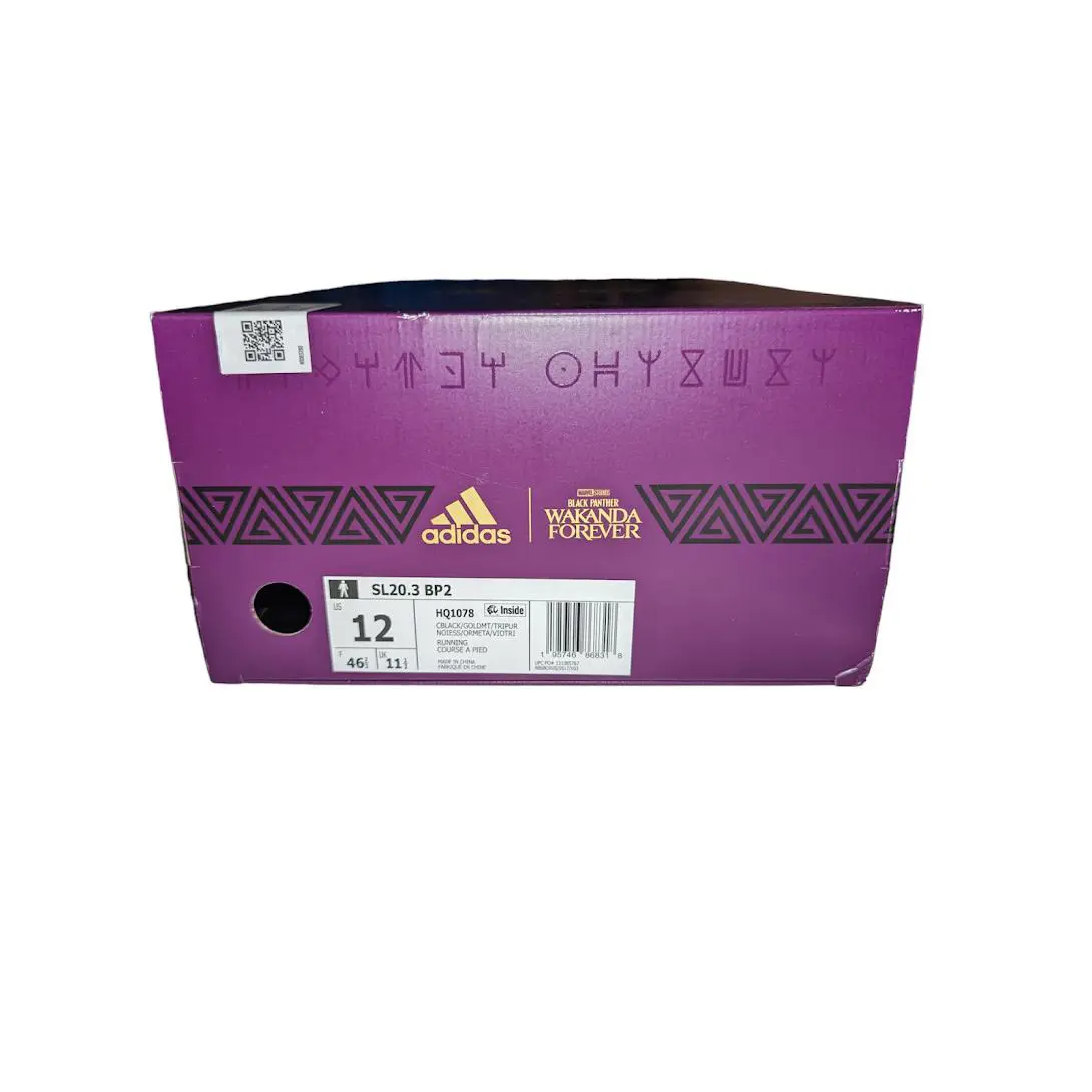 Adidas shoes - Sl20.3 Black Panther 2 - Black Panther - Hq1078 - Purple (UPC: 195746868318) 5