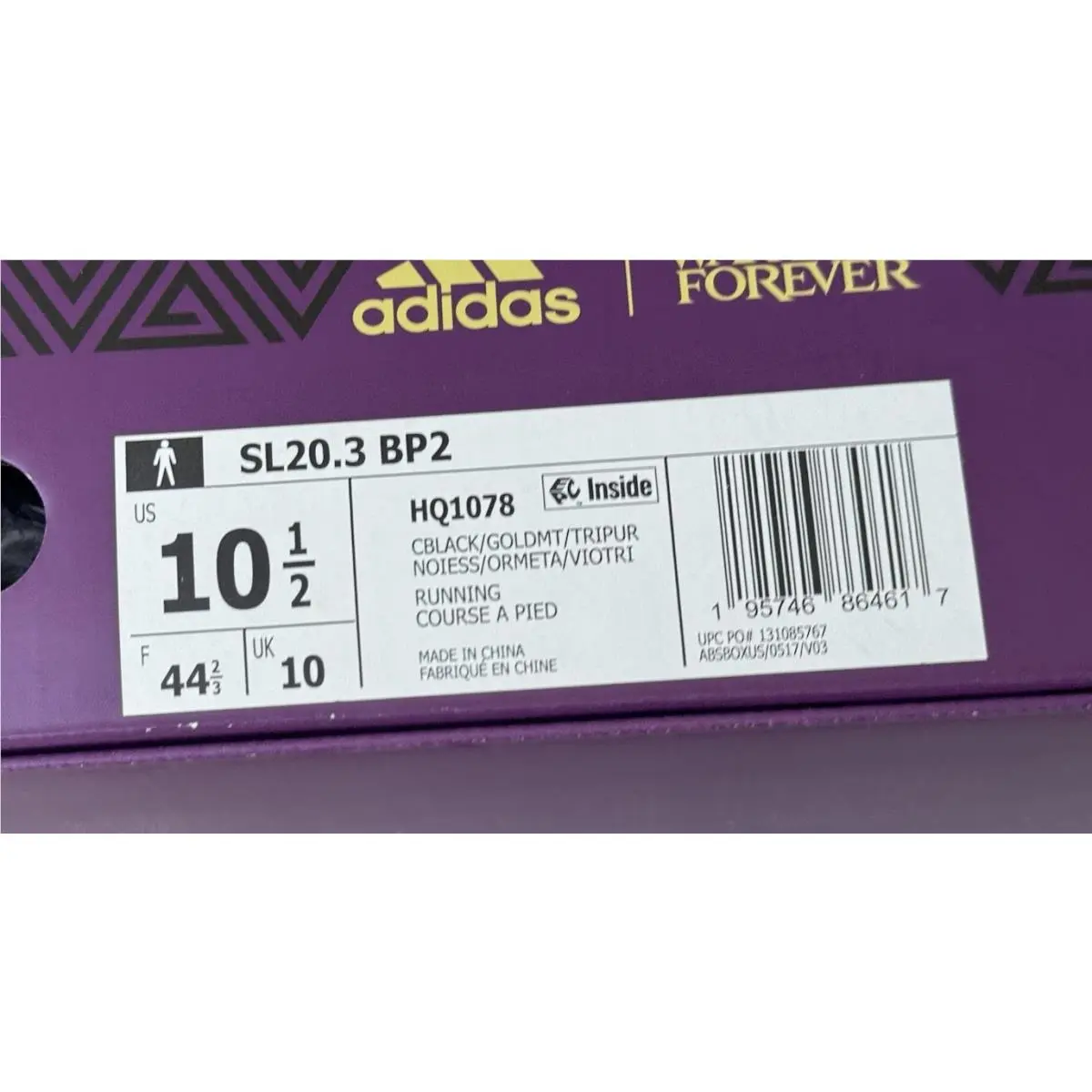 Adidas shoes - SL20.3 - HQ1078 - Black 1