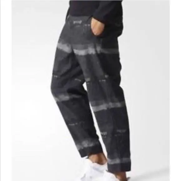 Adidas clothing - Adidas Icon Un WV Pant - BK0117 - Black / Grey (UPC: 0190303537225) 2