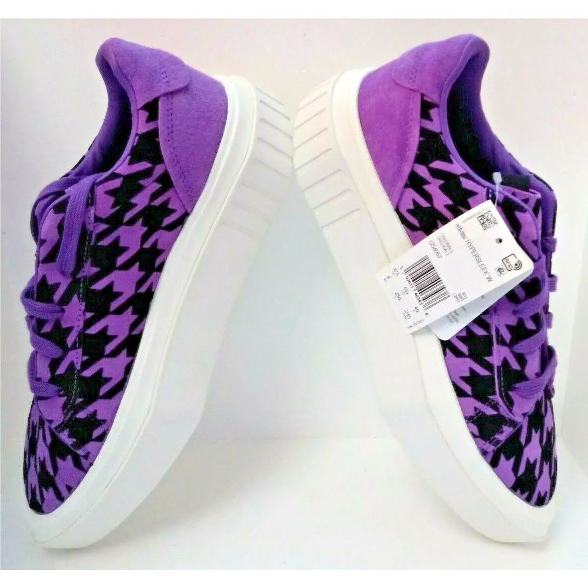 Adidas shoes - ADIDAS Hyper sleek - Hyper sleek - G54057 - Purple/black, Manufacturer: PURPLE/WHITE 0