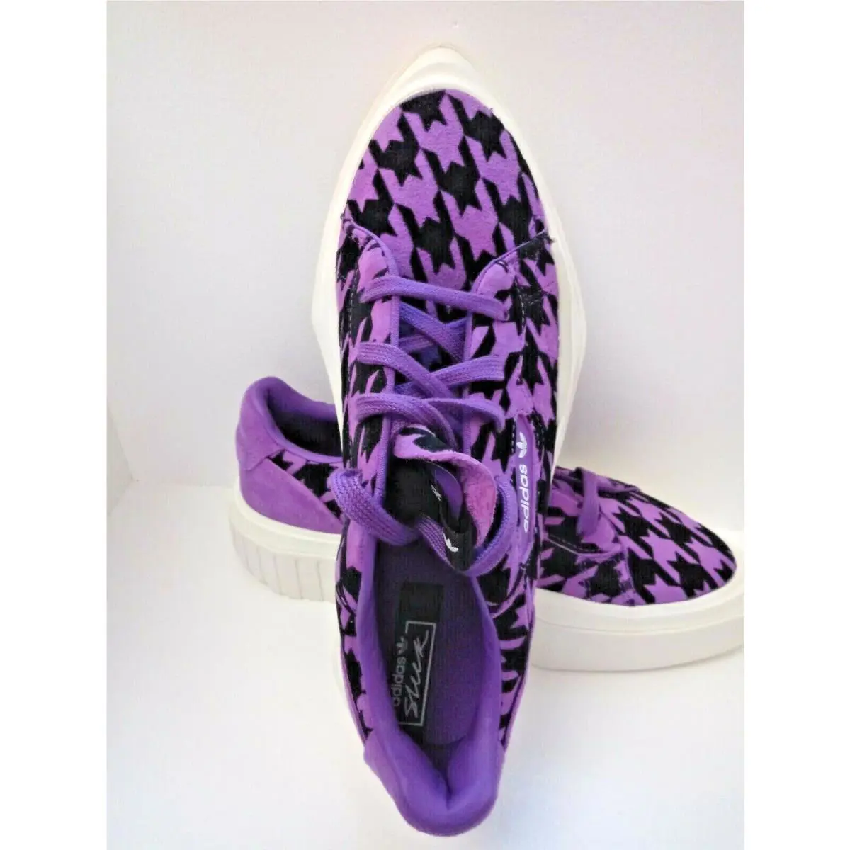 Adidas shoes - ADIDAS Hyper sleek - Hyper sleek - G54057 - Purple/black, Manufacturer: PURPLE/WHITE 4