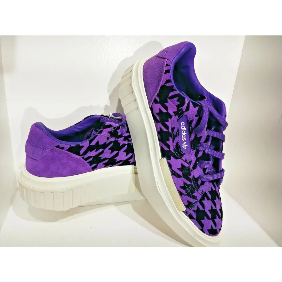 Adidas shoes - ADIDAS Hyper sleek - Hyper sleek - G54057 - Purple/black, Manufacturer: PURPLE/WHITE 7