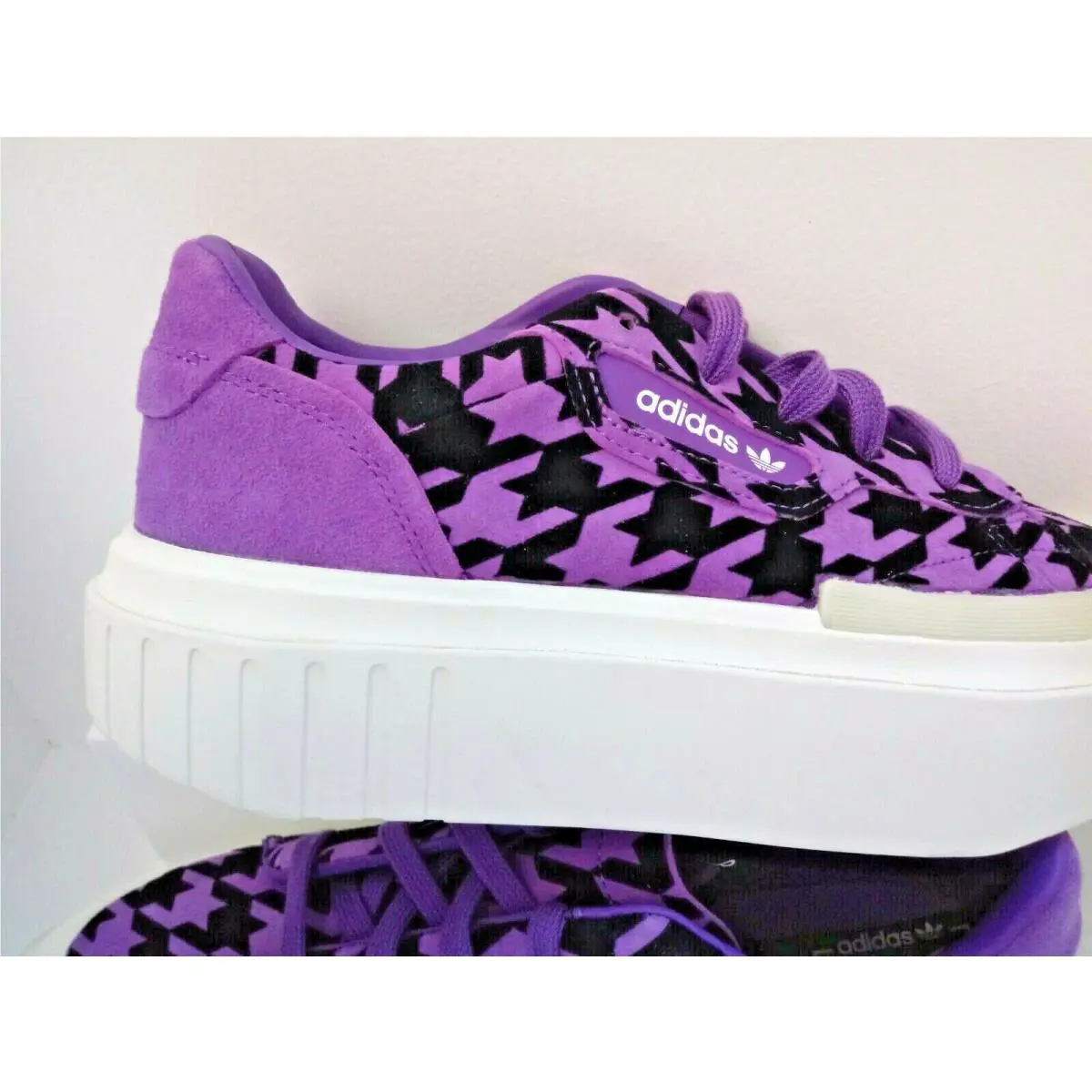 Adidas shoes - ADIDAS Hyper sleek - Hyper sleek - G54057 - Purple/black, Manufacturer: PURPLE/WHITE 5