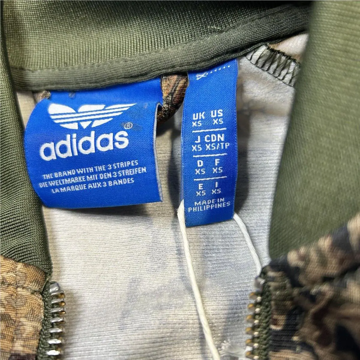 Adidas clothing - adidas Superstar Logo Check Track Top - S18589 - Multi-Color (UPC: 4055013053419) 8