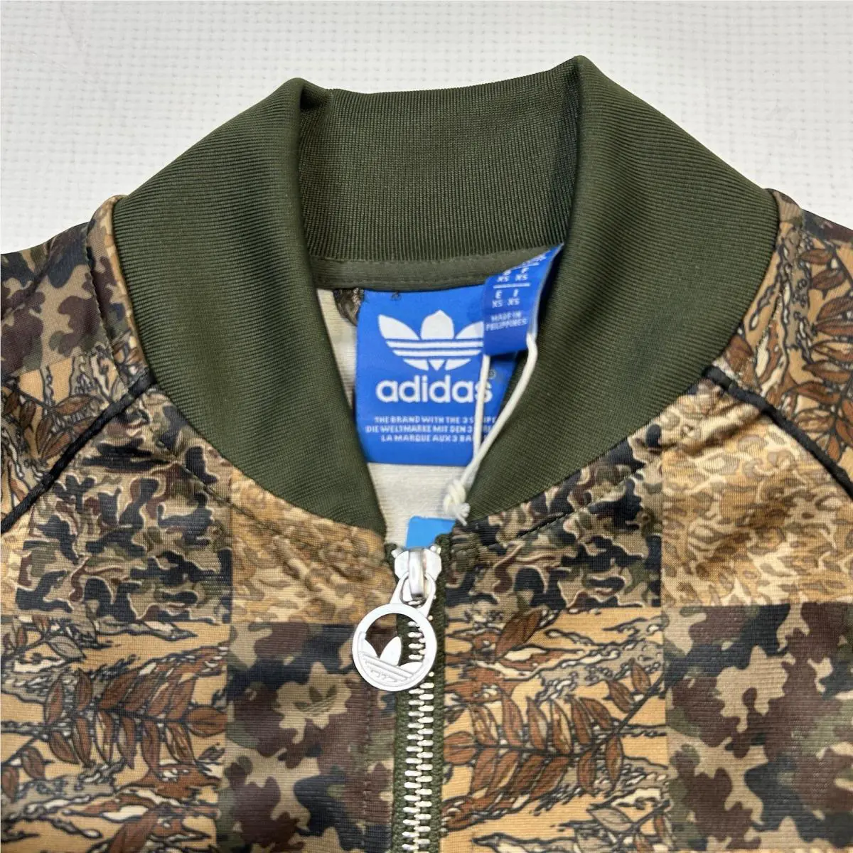 Adidas clothing - adidas Superstar Logo Check Track Top - S18589 - Multi-Color (UPC: 4055013053419) 6