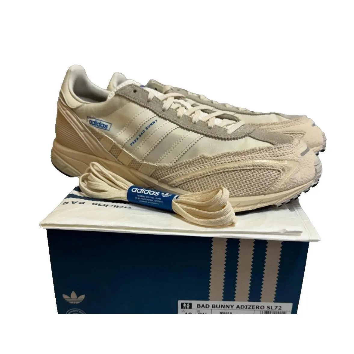 Adidas shoes - adidas Adizero SL 72 Bad Bunny - JP8816 - White 8