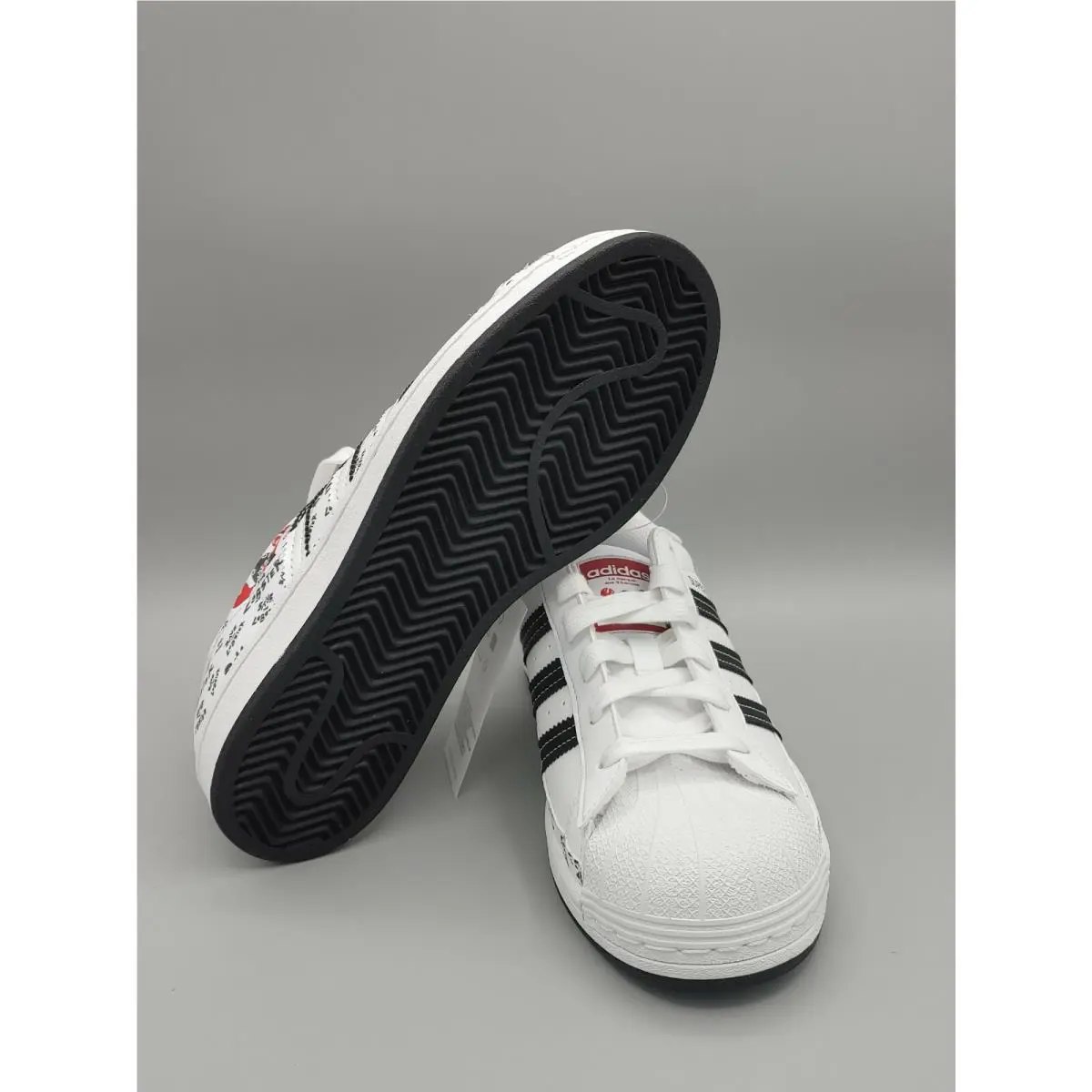 Adidas shoes - Adidas Superstar Originals x Philip Colbert ‘Save The Lobster’ - GX7996 - White, Black, Red (UPC: 194825579602) 4