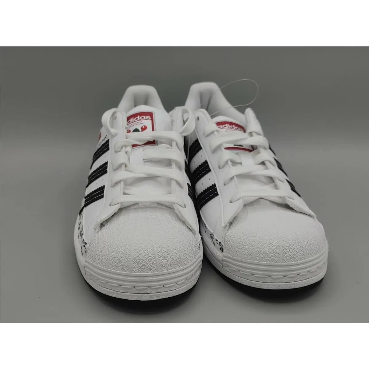 Adidas shoes - Adidas Superstar Originals x Philip Colbert ‘Save The Lobster’ - GX7996 - White, Black, Red (UPC: 194825579602) 1