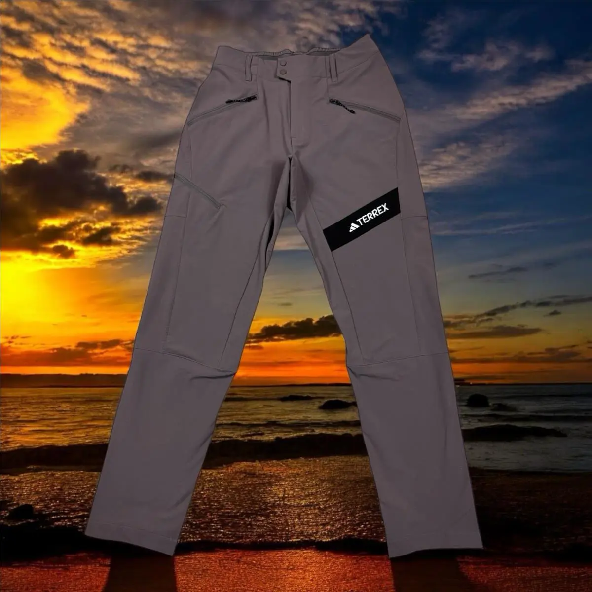 Adidas clothing - Adidas Terrex Techrock - Terrex Techrock - Gray 4