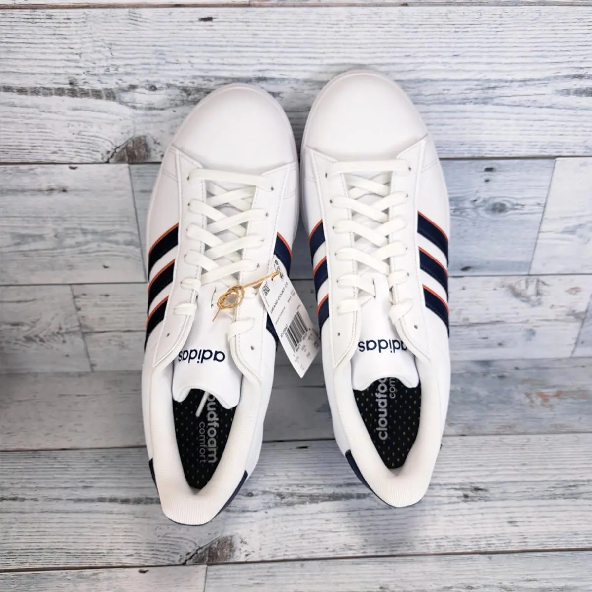 Adidas shoes - adidas Grand Court - Grand Court - GW9195 - White (UPC: 195739845258) 3