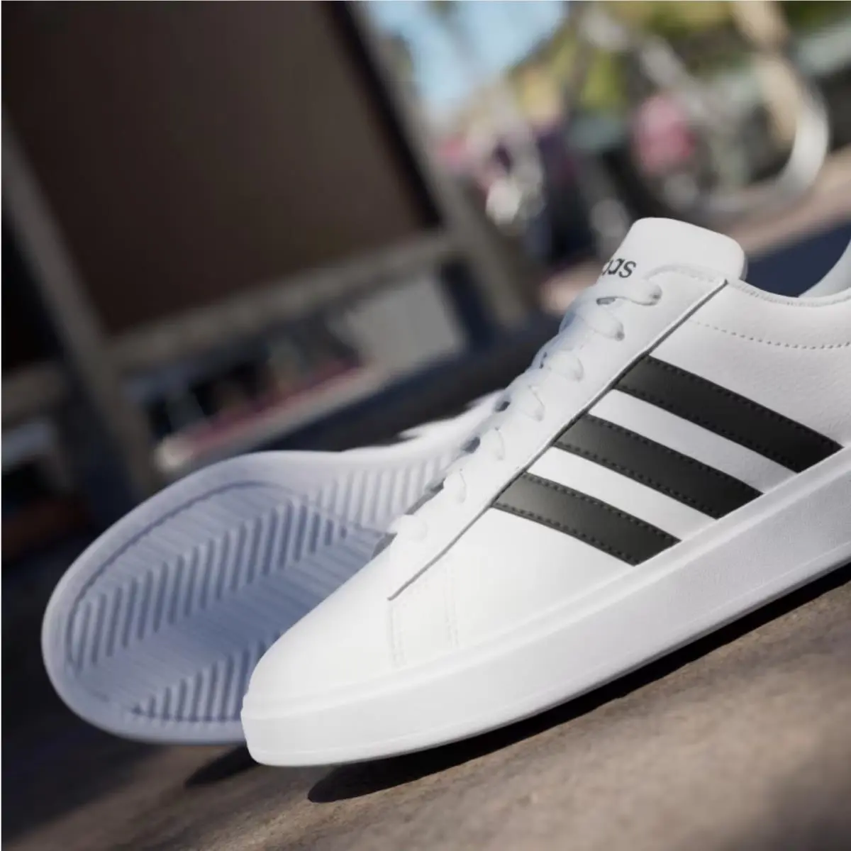 Adidas shoes - adidas Grand Court - Grand Court - GW9195 - White (UPC: 195739845302) 3