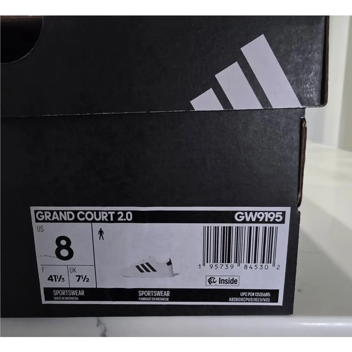 Adidas shoes - adidas Grand Court - Grand Court - GW9195 - White (UPC: 195739845302) 6