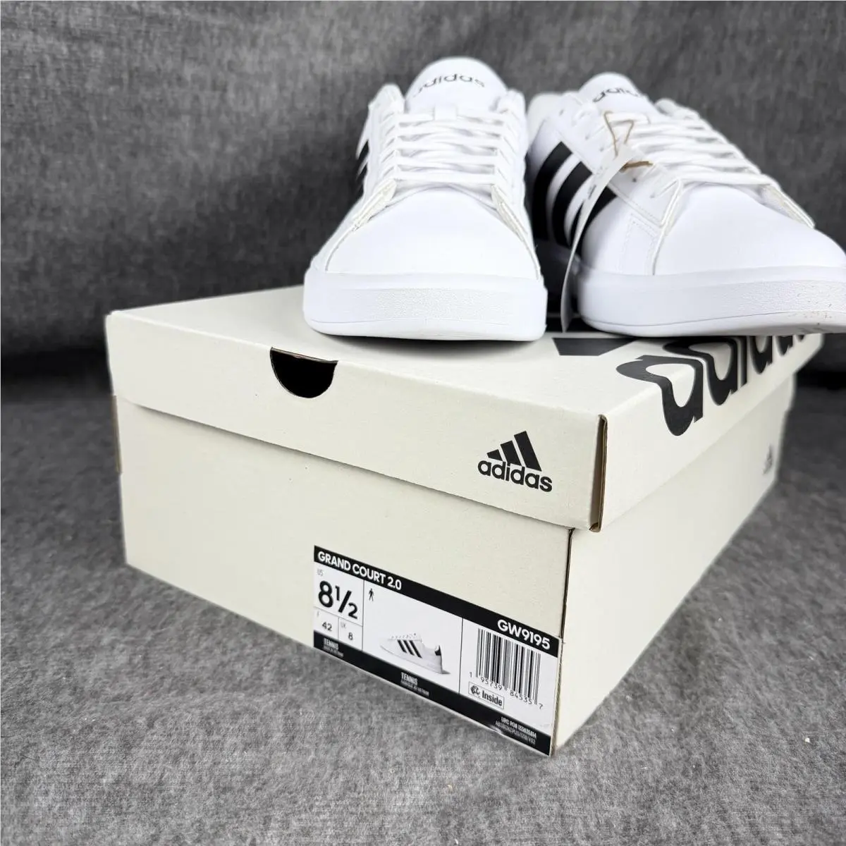 Adidas shoes - adidas Grand Court 2.0 - Grand Court - GW9195 - White 0